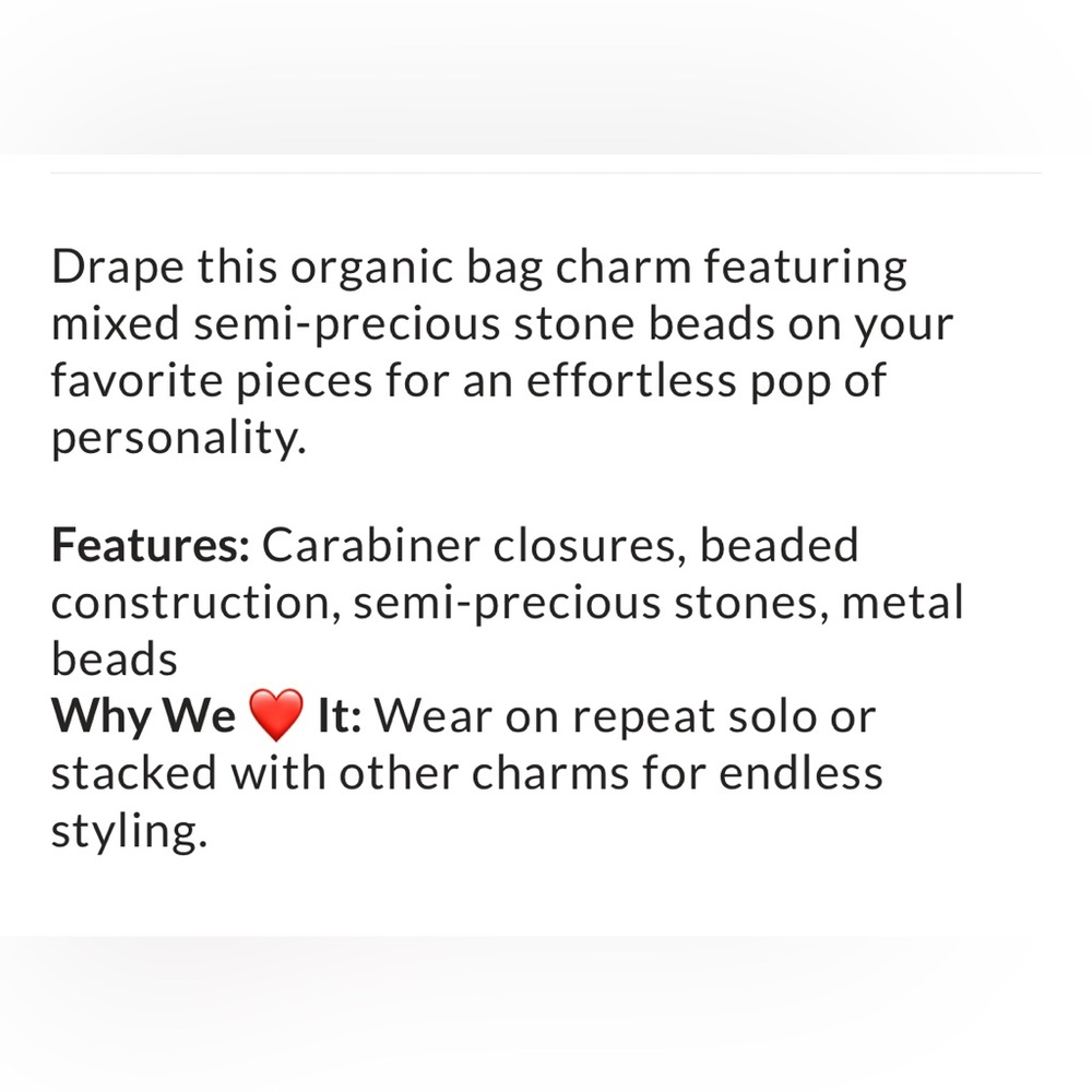 Free People Prismatic  Beaded  Swag - Picture 6 of 6